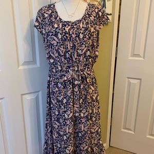 Lauren Conrad Floral Dress Size XXL